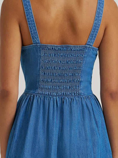 Wrangler 112379498 - Women`s Denim Tank Dress