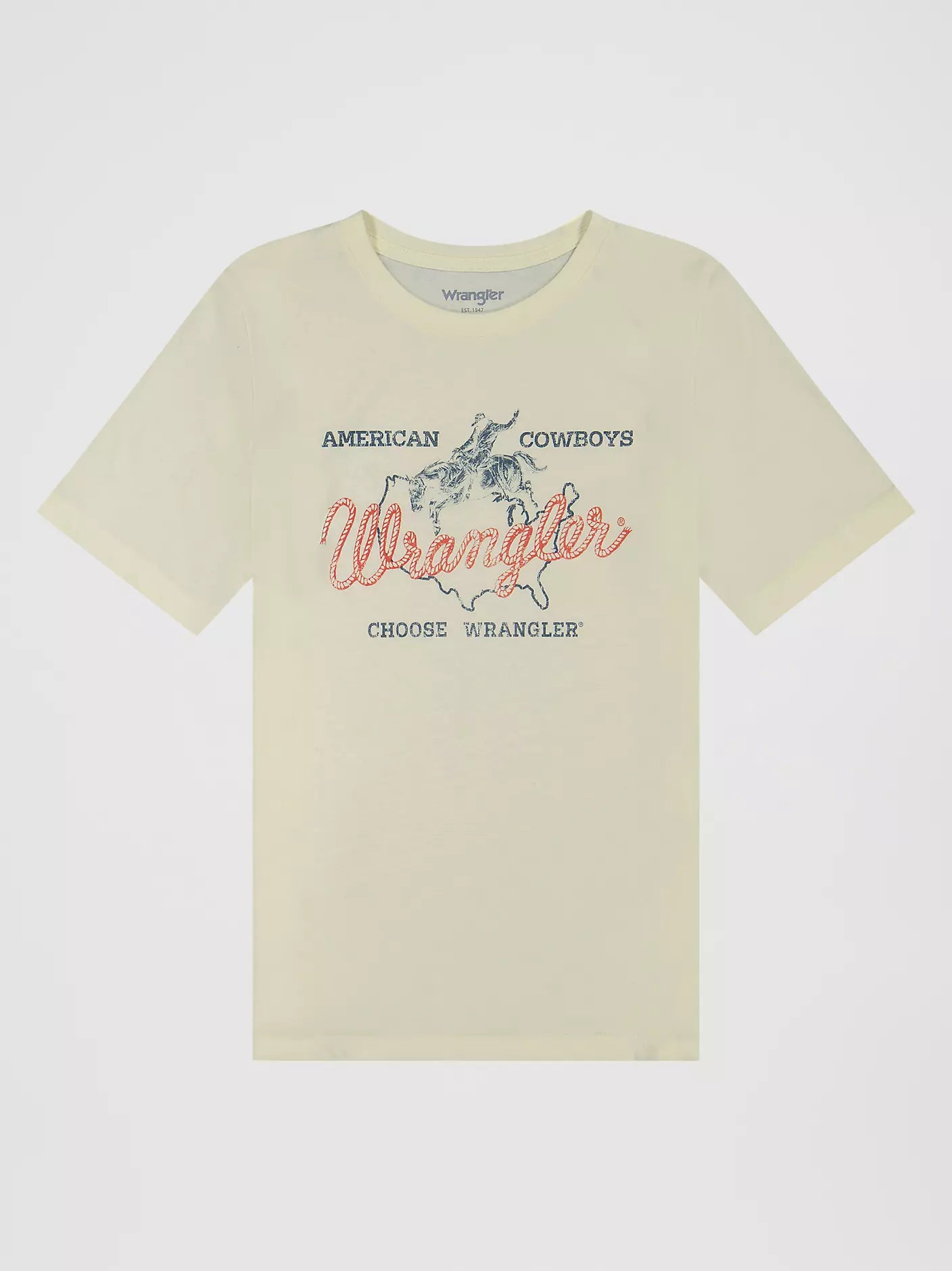 Wrangler 112379617 - Boys American Cowboys T-Shirt