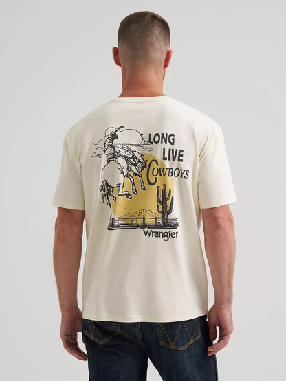 Wrangler 112380262 - Men`s Soaring Cowboy T-Shirt