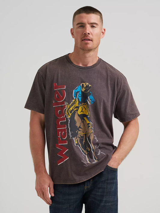 Wrangler 112380263 - Men`s Wild Ride Vintage T-Shirt