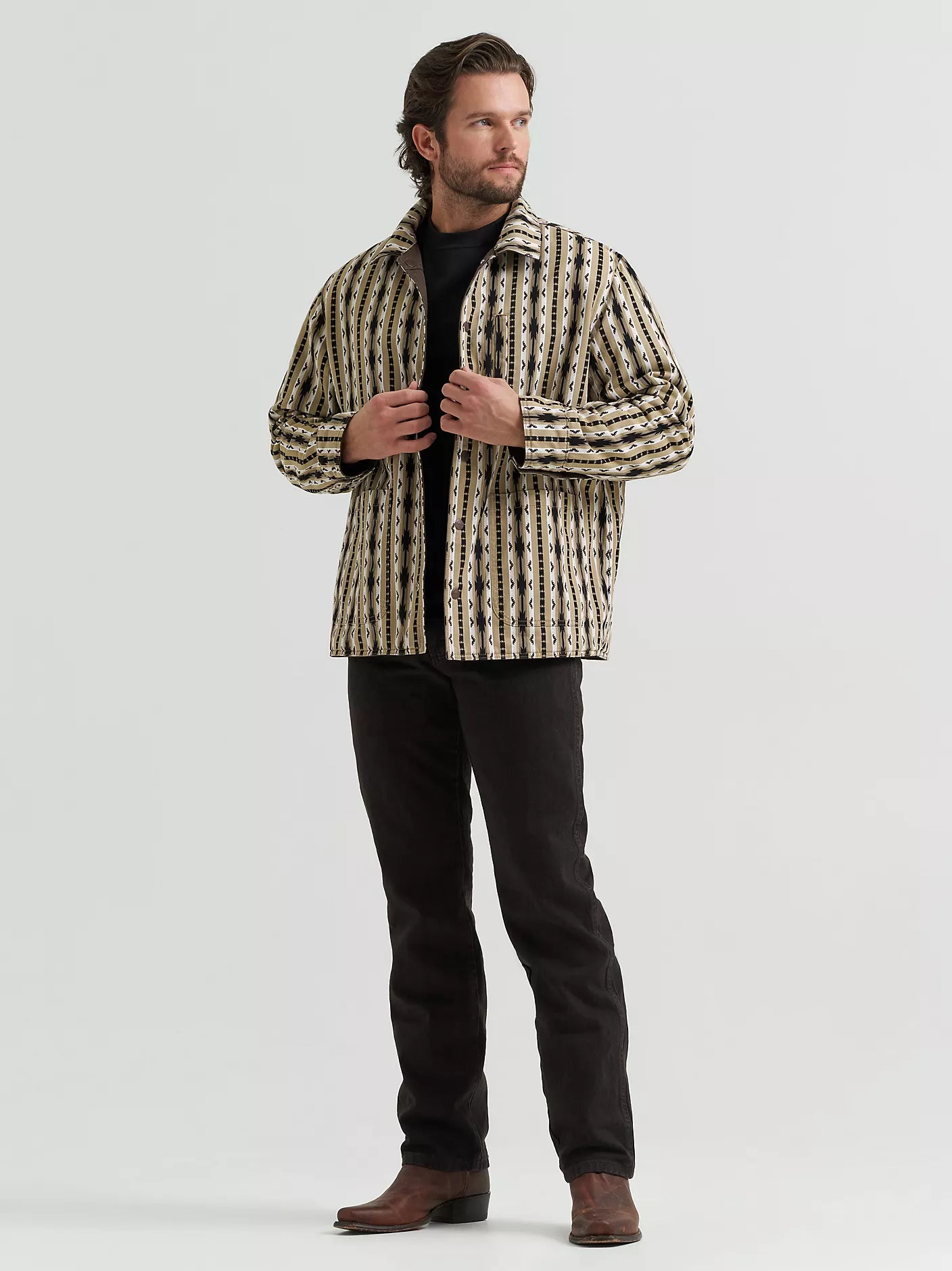 Wrangler 112381923 - Men`s Reversible Quilted Jacket