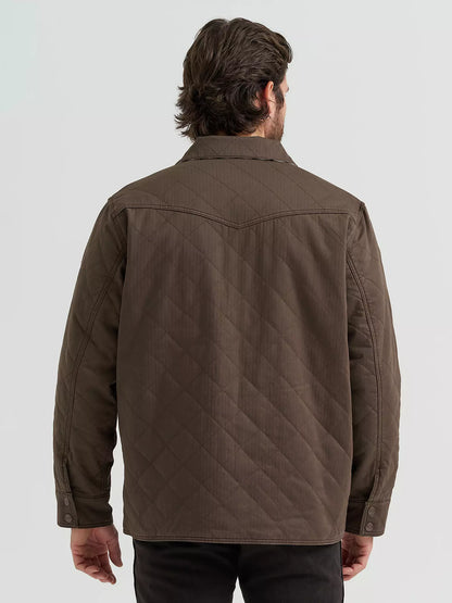 Wrangler 112381923 - Men`s Reversible Quilted Jacket