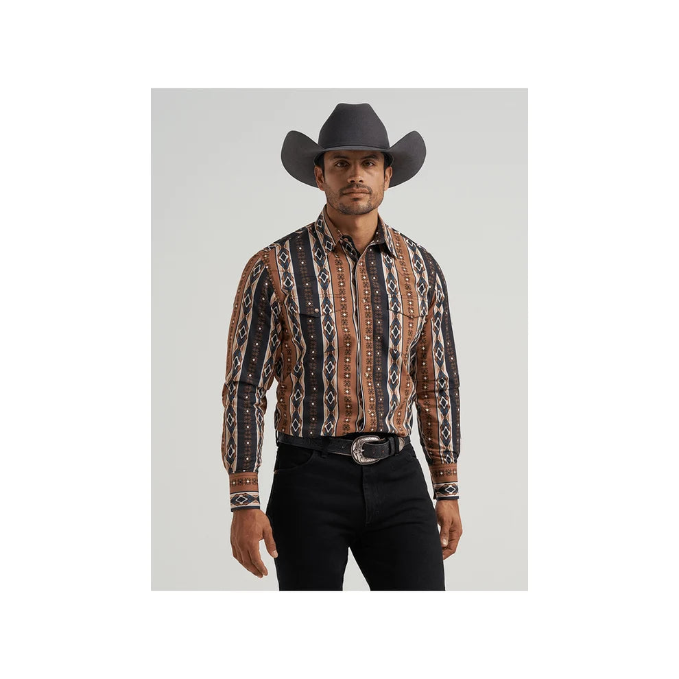 Wrangler 112381991 - Men`s Checotah Snap