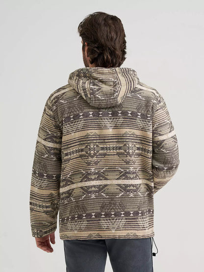 Wrangler 112382009 - Men's Hooded Popover Jacket