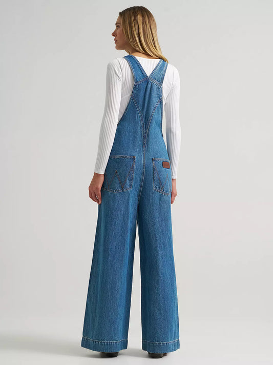 Wrangler 112382268 - Women's Retro Overalls Wide Leg