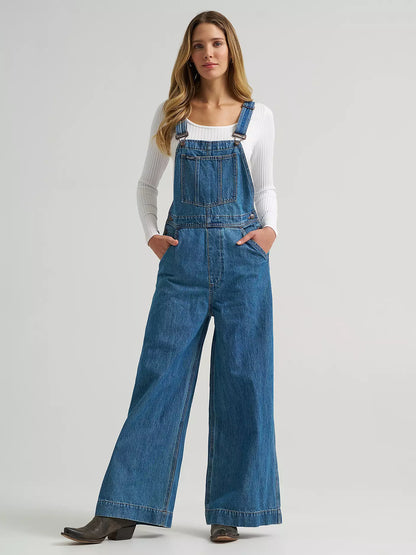 Wrangler 112382268 - Women's Retro Overalls Wide Leg
