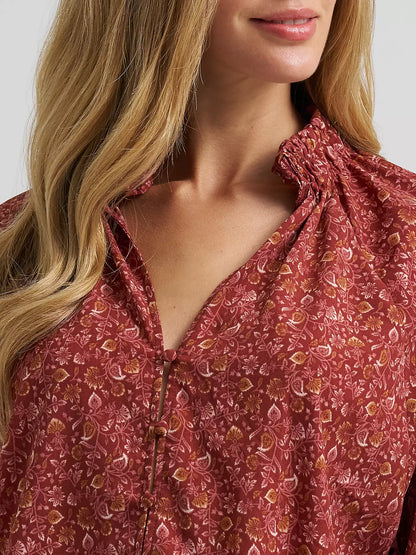 Wrangler 112382526 - Women's Long Sleeve Button Up