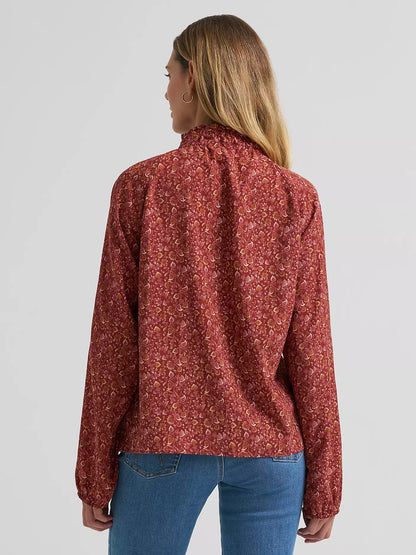 Wrangler 112382526 - Women's Long Sleeve Button Up