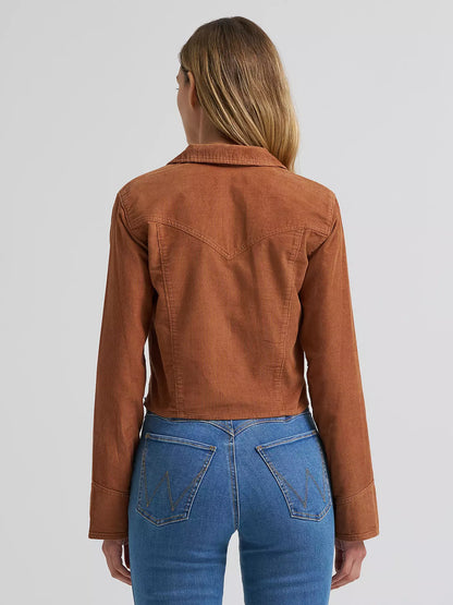 Wrangler 112382677 - Women`s Corduroy Shirt