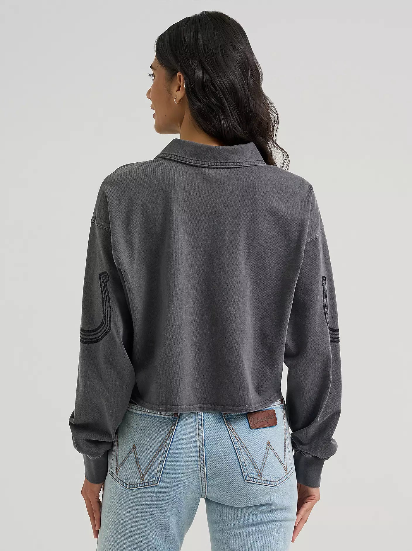 Wrangler 112382792 - Women`s Western Cropped Shirt
