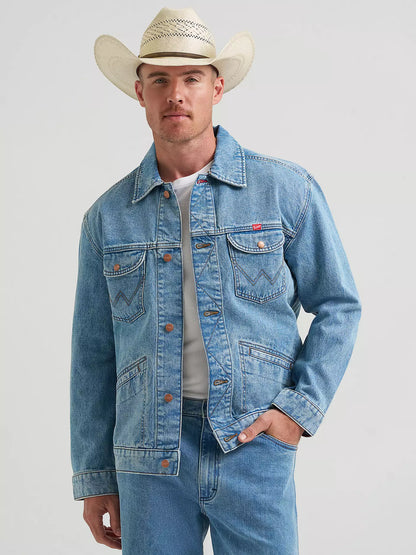 Wrangler X Coors 112385007 - Men`s Embroidery Denim Jacket