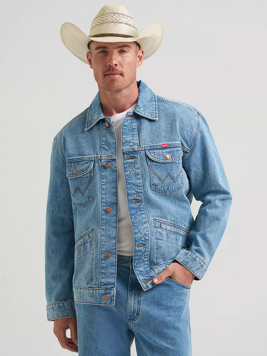 Wrangler X Coors 112385007 - Men`s Embroidery Denim Jacket