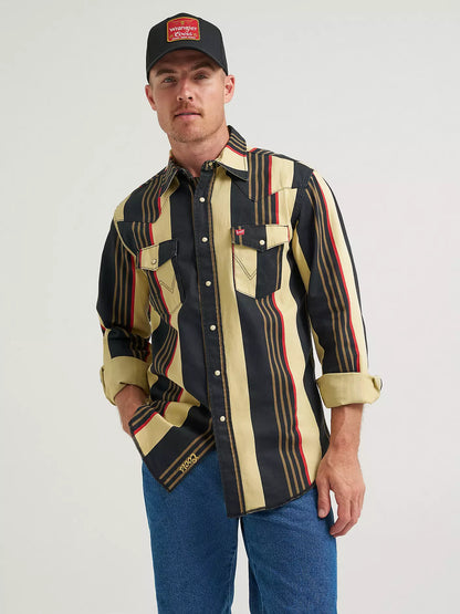 Wrangler X Coors 112385017 - Men`s Brushpopper Snap