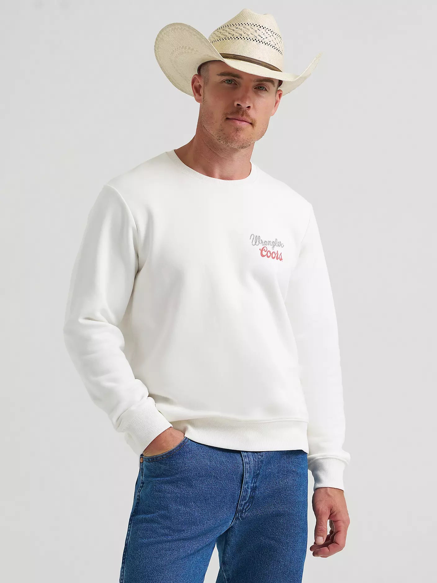 Wrangler X Coors 112384979 - Men`s Crewneck