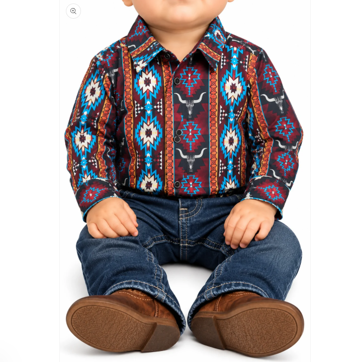 Wrangler 112384758 - Boy's Long Sleeve Body Suit