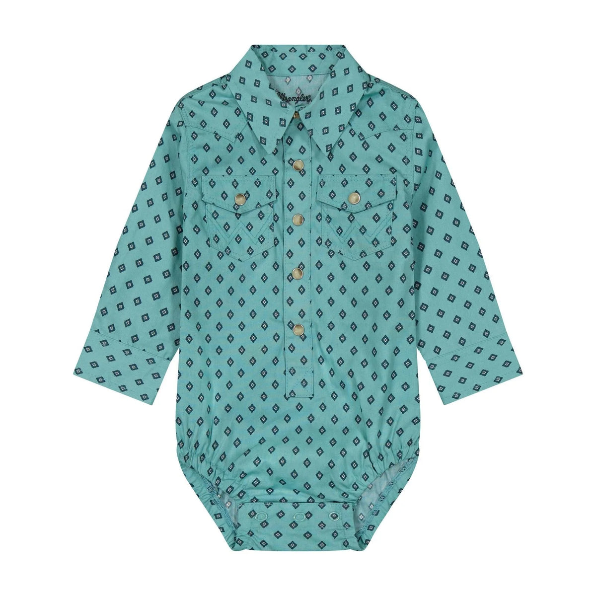 Wrangler 112384759 - Boy's Bodysuit Turquoise