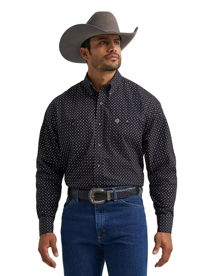 Wrangler 112385356 - Men`s George Strait Button Up