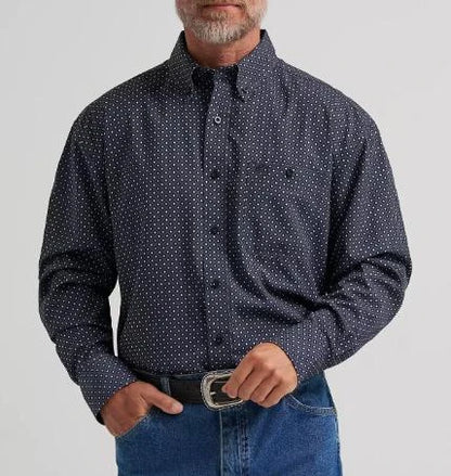 Wrangler 112385375 - Men`s George Strait Button Up