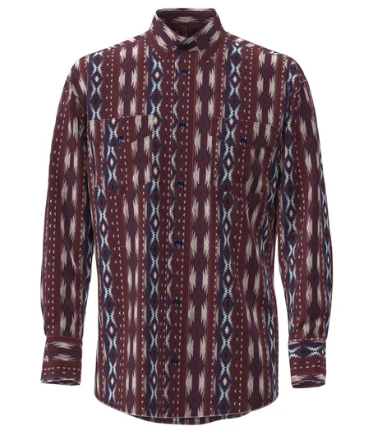 Wrangler 112385794 - Men's Long Sleeve Checotah