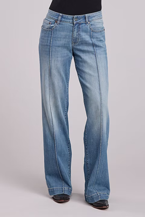 Stetson 1201 - Women`s Mid Rise Wide Leg