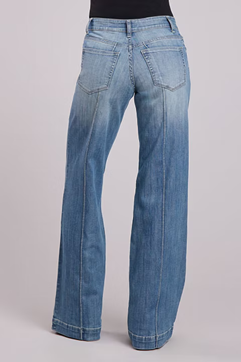 Stetson 1201 - Women`s Mid Rise Wide Leg