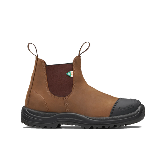 Blundstone 169 - Unisex CSA Brown With Toe Cap