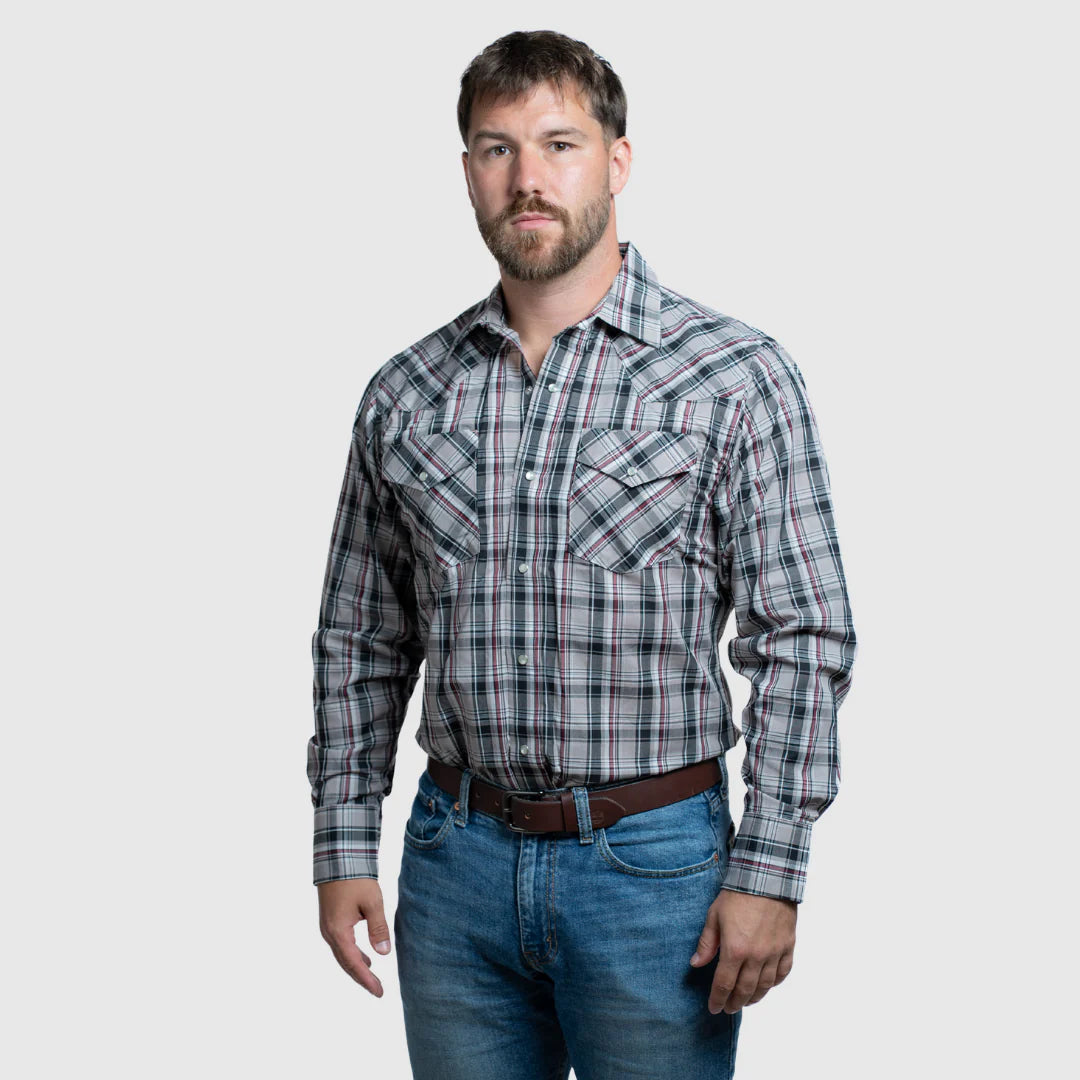 MWG I30D02R-25 - Men`s Western Snap