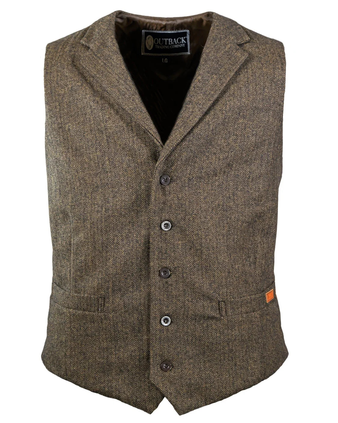 Outback 29785-DKB - Men`s Dress Vest