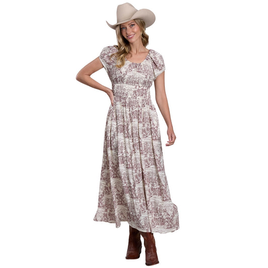 Stetson 3004 - Women`s Cactus Print Dress