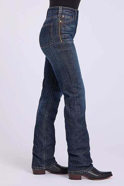 Stetson 3007 - Women's High Rise Straight Jean