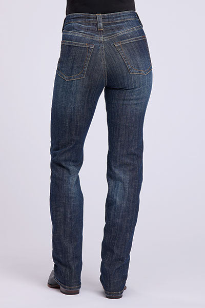 Stetson 3007 - Women's High Rise Straight Jean