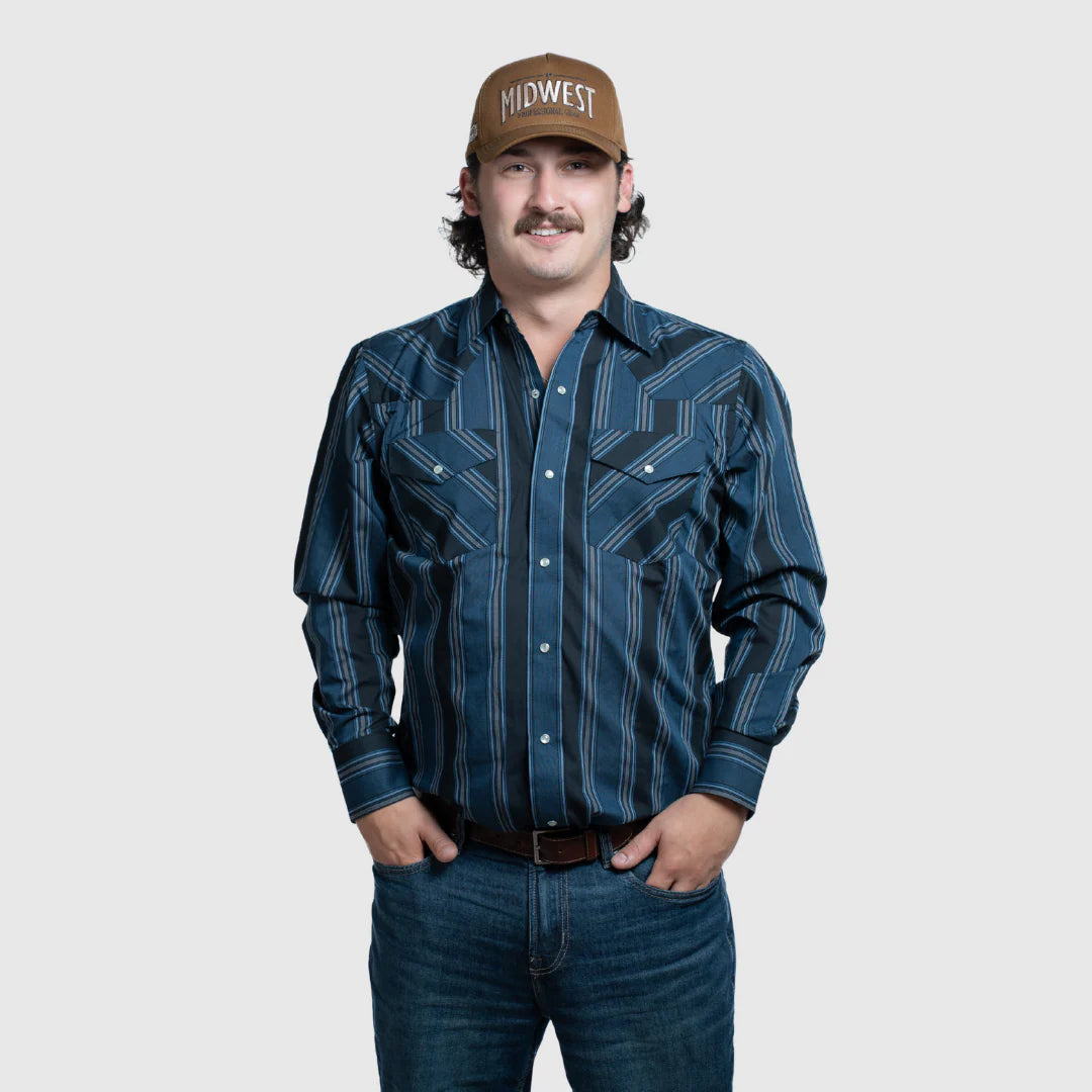 MWG I30D01-39 - Men`s Western Snap