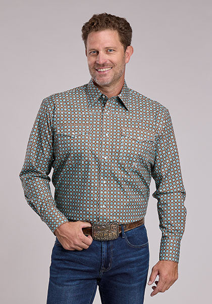 Roper 4047 - Men`s Long Sleeve Snap