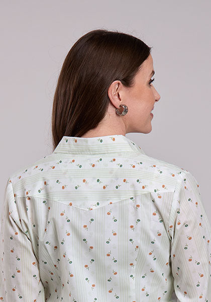 Roper 4077 - Women`s Long Sleeve Snap