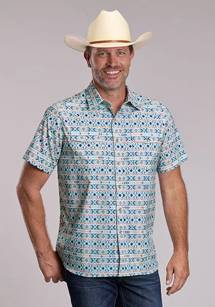 Roper 5103 - Men`s Aztec Front Snap