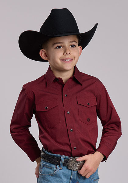 Roper 6608 - Boy`s Western Snap