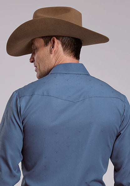 Roper 7028 - Men's Long Sleeve Snap