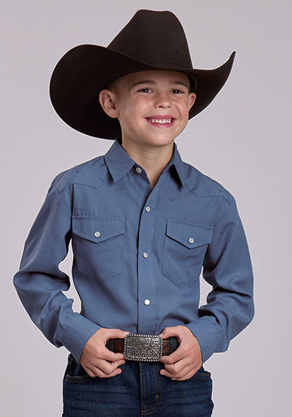 Roper 7028 - Boy's long Sleeve Button Up