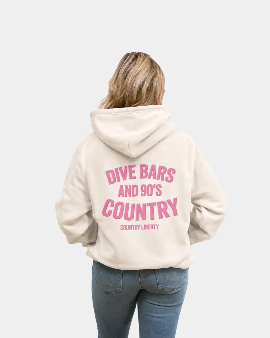 Country Liberty - Women's Natural 90's Hoodie