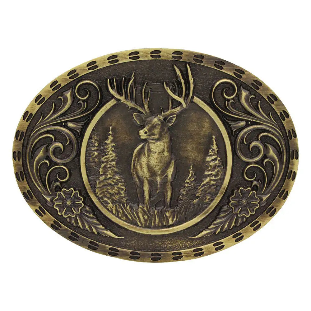 Montana Silversmith - Wild Stag Buckle