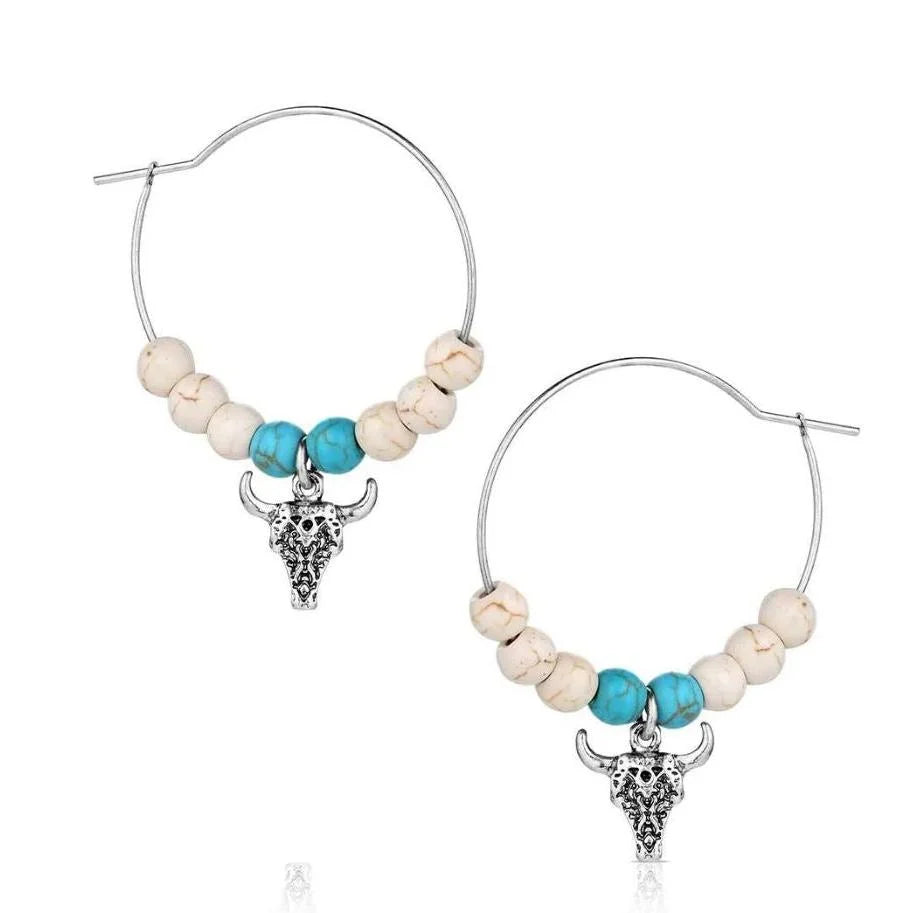 Attitude Jewelry - Ivory Skies Earring