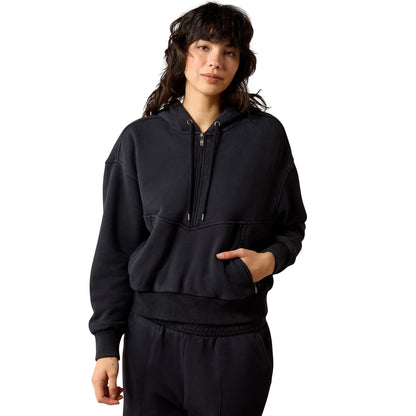 Ariat 10079485 Women's Compass 1/2 Sweatshirt Black