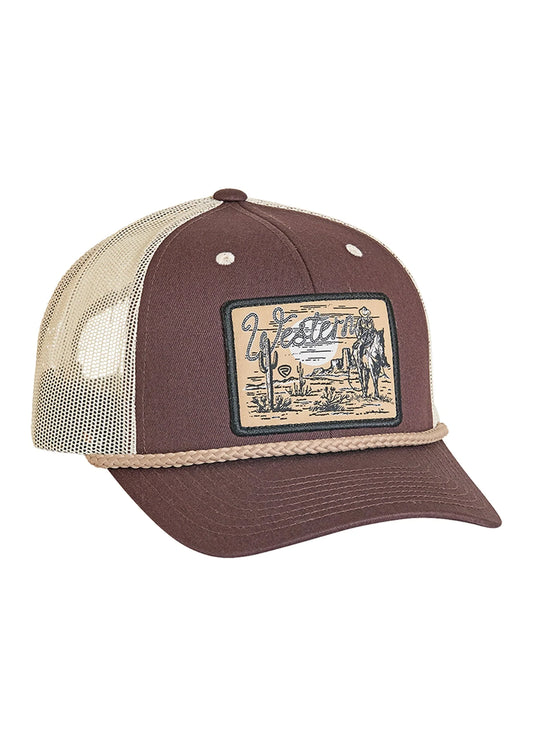 Rock & Roll BU40X07605 - Western Patch Hat