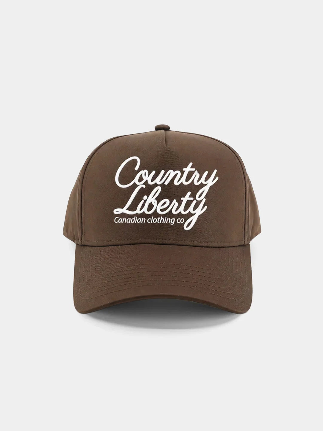 Country Liberty Brown Script Hat