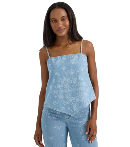 Wrangler 112360741 - Women`s Bandana Tank Top
