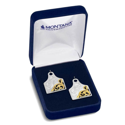 Montana Silversmith - Cattle Tag Earring