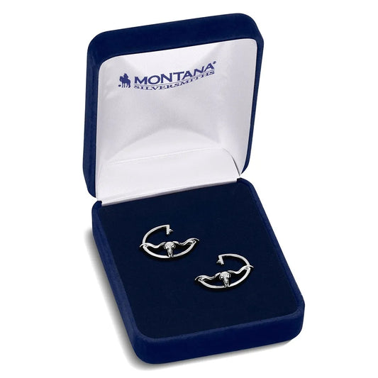 Montana Silversmith - Silhouette Longhorn Earring