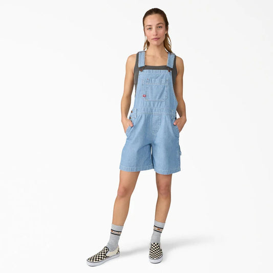 Dickies FB2040FS - Women`s Striped Short Overall