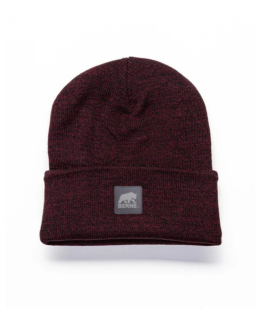 Berne H150MNB - Men's Maroon Beanie