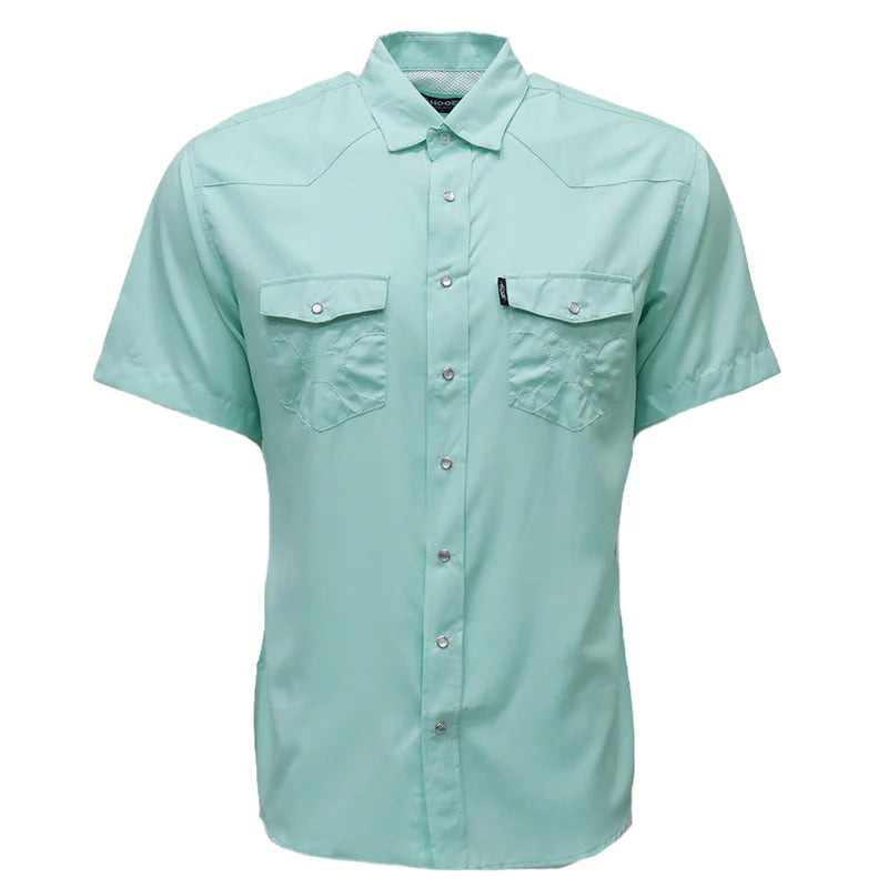 Hooey HT1610TL - Men`s Sol Short Sleeve Snap